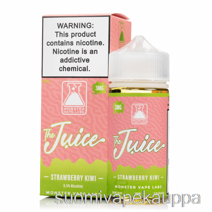 Vape Nesteet Mansikka Kiivi - Mehu - 100ml 3mg